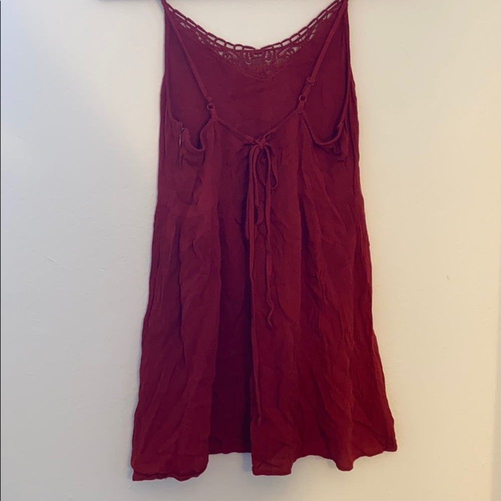 Red mini dress - Picture 3 of 3
